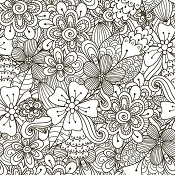 ZhuoAng Floret Flowers Background Прозрачные штампы для DIY Скрапбукинга/изготовления открыток/Альбомов Декоративные кремниевые штампы