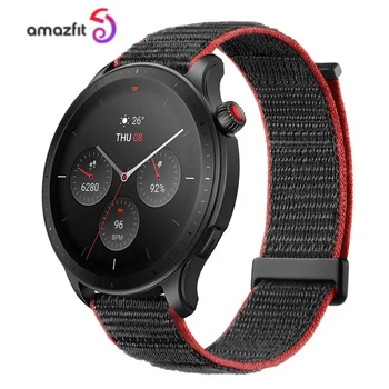 Смарт-часы Amazfit GTR 4 GTR4 для Мужчин Android GPS Bluetooth Звонки 150 + спортивных режимов 14-Дневный Срок службы батареи Смарт-часы с сердечным ритмом