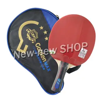 RITC 729 Friendship Gold 3 звезды Y007 # Ракетка для настольного тенниса с резинками без чехла для пинг-понга