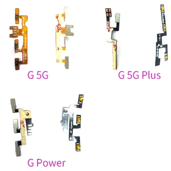 Кнопка включения Выключения Питания Клавиша переключения громкости Гибкий кабель для Motorola Moto G 5G Plus G Power 2021 G Запасные части