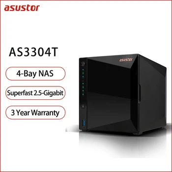 AS3304T Сетевой сервер хранения данных Домашнее Персональное хранилище Частный облачный Диск Корпоративный узел резервного копирования для обмена данными 2 ГБ Бездисковой памяти