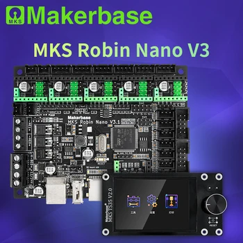 Makerbase MKS Robin Nano V3 Eagle 32Bit 168MHz F407 Плата управления 3D принтеры запчасти TFT экран USB печать