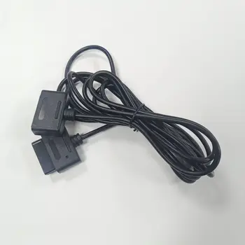 10 шт высококачественных черных удлинительных кабелей длиной 3 м для игровой ручки SNES, кабельной линии геймпада, игровых аксессуаров