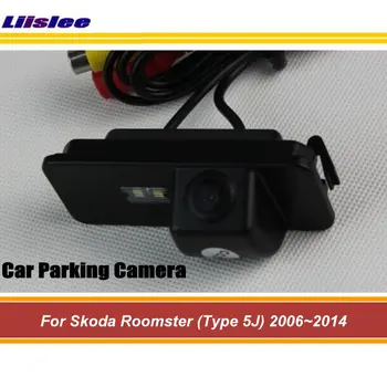 Для Skoda Roomster 5J 2006-2010 2011 2012 2013 2014 Аксессуары Для камеры заднего вида HD CCD NTSC RAC Интегрированный Комплект Видеорегистраторов