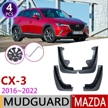 Переднее Заднее Брызговик для Mazda CX-3 2016 ~ 2022 CX3 CX 3 Крыло Брызговик S Защита От Брызговиков Аксессуары для Брызговиков 2017 2018