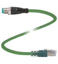 Соединительный кабель Ethernet V1SD-G-GN5M-PUR-E1S-V45-G 70134549