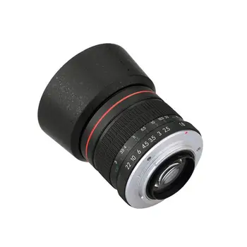 Lightdow 85 мм F1.8 Объектив камеры с ручной фокусировкой для Nikon D850 D800 D750 D610 D300 D3100 D3200 D3400 D5100 D5200 объектив камеры