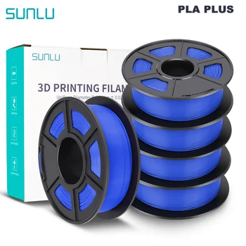SUNLU PLA Plus Нить Накаливания 5/10 кг Нить для 3D принтера Без узлов Допуск 1,75 мм -/+ 0,02 мм 100% Без Пузырьков Оптовая Продажа Бесплатная Доставка