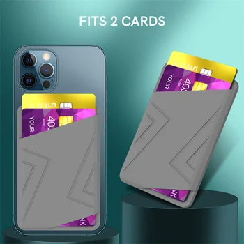 Пакет карт Magsafe Wallet Подходит для мобильных телефонов серии iPhone 12 или 13 13Pro 14plus 14ProMax вмещает 2 карты с держателем