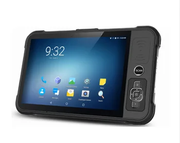 P80 Android 2D сканер штрих-кодов 8-дюймовый UHF-вариант прочный промышленный планшет для розничной логистики, складирования, проверки подлинности