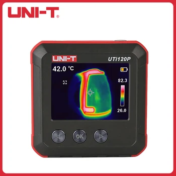 Карманный Тепловизор UNI-T UTi120P с 2,4-дюймовым TFT-экраном, Промышленная Термографическая Камера, Инфракрасный термометр -20to 400