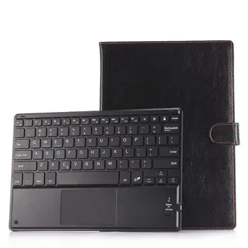 Клавиатура Pu кожаный чехол-подставка Для Sony Xperia Z2 10,1-дюймовый планшет Funda Беспроводная клавиатура Чехол Магнитная крышка + ручка
