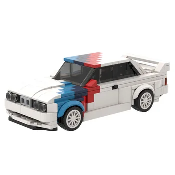 MOC Brick Технический автомобиль M3 M2 Гоночный спортивный автомобиль Speed Champion Racer Строительные блоки Креативная Гаражная игрушка для мальчиков