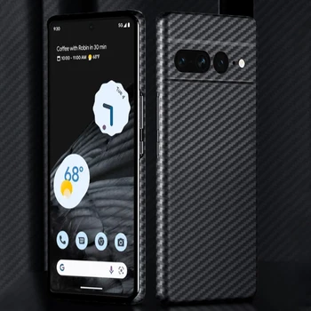 Чехол для телефона из углеродного волокна для Google Pixel 7 Pro 5G, противоударный чехол для смартфона, чехол для телефона из арамидного волокна, тонкий защитный чехол