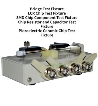 SMD Крепежный элемент Наперсток Тестовое приспособление Пьезоэлектрическая Керамическая Пластина Кондуктор LCR Мост Тестовый зажим