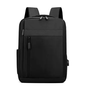 Деловой рюкзак для ноутбука, многофункциональная сумка для зарядки через USB, сумка из водонепроницаемой пленки, повседневная сумка через плечо для мужчин