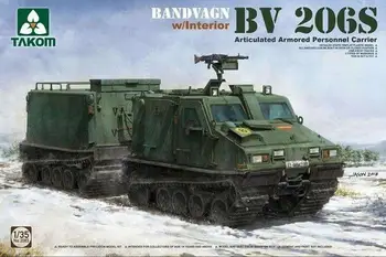 Takom 1/35 2083 Bandvagn BV 206S Бронетранспортер с интерьером