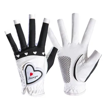 Велосипедные противоскользящие мужские женские перчатки для гольфа с полупальцами, дышащие противоударные спортивные перчатки, велосипедные перчатки