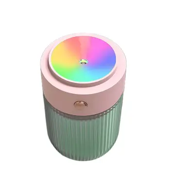 250 мл Цветная чашка, USB-увлажнитель воздуха для дома, ультразвуковой автомобильный туманообразователь с красочной подсветкой, Мини-офисный настольный очиститель воздуха