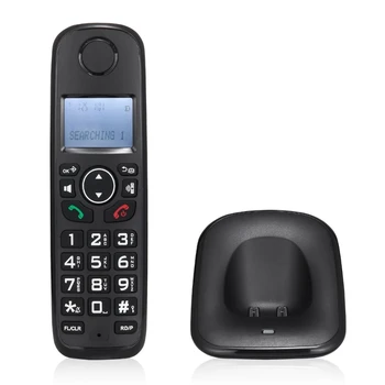 63HD D1001 Настольный телефон с дисплеем Вызывающего абонента Беспроводной Стационарный Настольный телефон для Гостиниц, Офисов и домов на нескольких языках