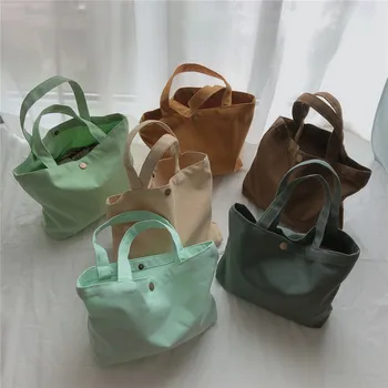 Модные холщовые сумки, однотонная женская сумка для покупок, экологичная складная сумка, Продуктовые сумки, Складной карманный Тотализатор, сумки на плечо