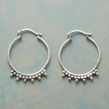 Модные серьги-кольца U-образной формы в минималистичном стиле, ювелирные изделия, подвесные серьги из старинного сплава металла, женские аксессуары