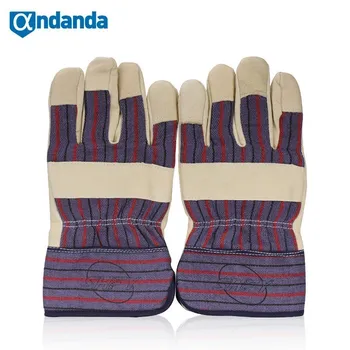 Защитные рабочие перчатки Andanda, кожаные рабочие перчатки, Промышленные рабочие перчатки для холодных сред, морозостойкие, устойчивые к истиранию