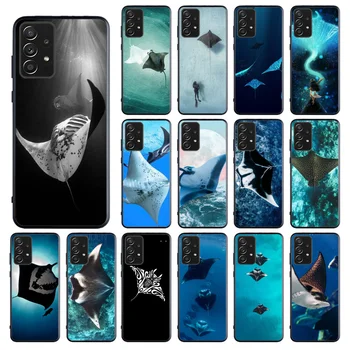 Чехол для телефона с изображением морских животных, ската Манта, Samsung Galaxy A13 A22 A32 A71 A33 A52 A53 A72 A73 A51 A31 A23 A34 A54 A52 A53S