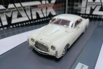 Матрица 1:43 для Ghia Thomas Специальная лимитированная серия 1953 года, имитирующая статическую модель автомобиля из полимерного сплава, игрушки в подарок